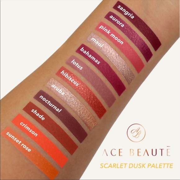 Ace Beaute Scarlett Dusk Eye Pallet - Picture 5 of 7